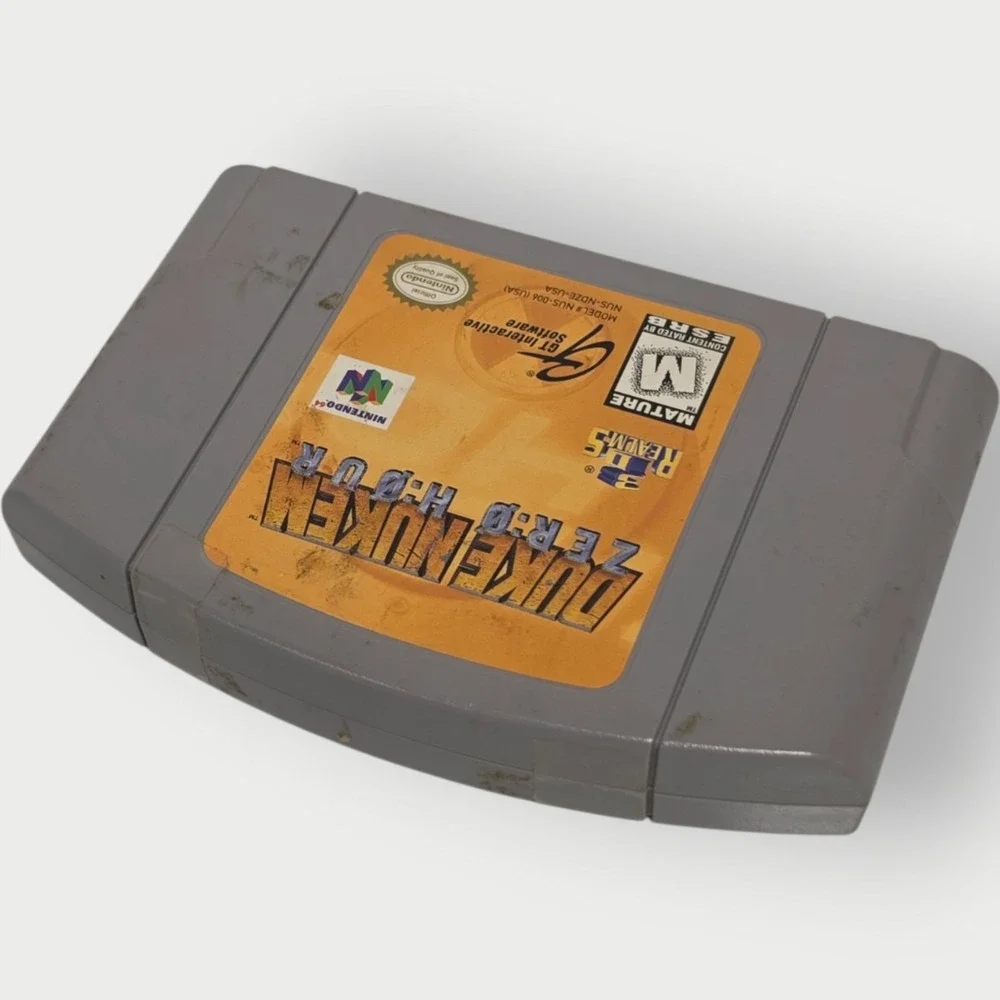 Duke Nukem Zero Hour N64 Nintendo 64 Game Cart, Authentic, Tested